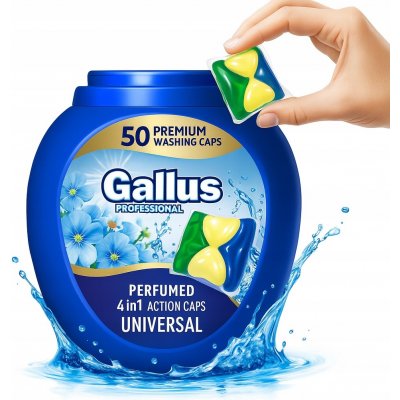 Gallus parfémované Univerzální prací kapsle 4v1 50 PD 900 g – Hledejceny.cz