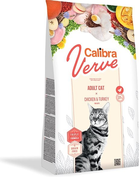 Calibra Verve Grain Free Adult Chicken&Turkey New 3,5 kg