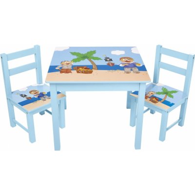 LIVARNOLIVING dětský stůl s židlemi modré od 1 190 Kč - Heureka.cz