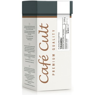 Café Cult Tiramisu zrnková 250 g – Hledejceny.cz