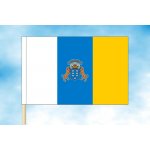LIBEA, s.r.o. Kanárské ostrovy vlajka Rozměr: 100×150 cm, Uchycení: Návlek na žerď – Hledejceny.cz