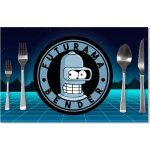 Sablio Prostírání Futurama Bender Čtvrtá dimenze 40x30cm – Hledejceny.cz