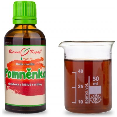 Bylinné kapky Pomněnka Bylinné kapky tinktura Duše rostlin 50 ml – Hledejceny.cz