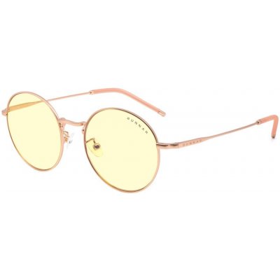 Gunnar ELLIPSE ROSE GOLD, jantárová skla ELL-10701 – Zboží Živě