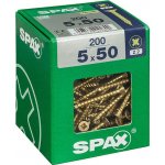 Spax Yellox Univerzální vrut, ø 5 × 50 mm, PZ2, zápustná hlava, 200 ks 4081020500508 – Hledejceny.cz