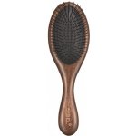 Sibel Decopad oválný dřevěný kartáč na vlasy s kančími a nylonovými štětinami 8470125 22 x 7 cm – Sleviste.cz