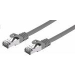 C-TECH CB-PP7-025 patch, Cat7, S/FTP, 0,25m, šedý – Zboží Živě