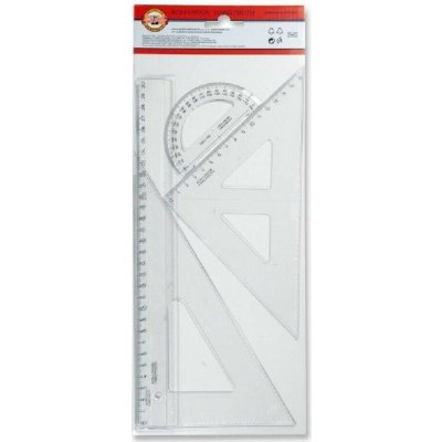 Koh-i-Noor 750748 sada pravítek 4 ks – Zboží Živě