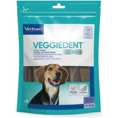 CET Veggiedent Fresh L žvýkací plátky 15 ks 490 g – Sleviste.cz