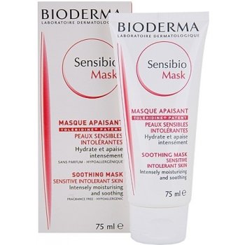 Bioderma Sensibio Soothing Mask zklidňující hydratační maska pro citlivou pleť 75 ml