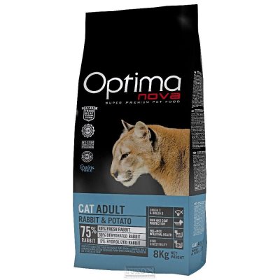 OPTIMA nova Cat RABBIT GF 8 kg