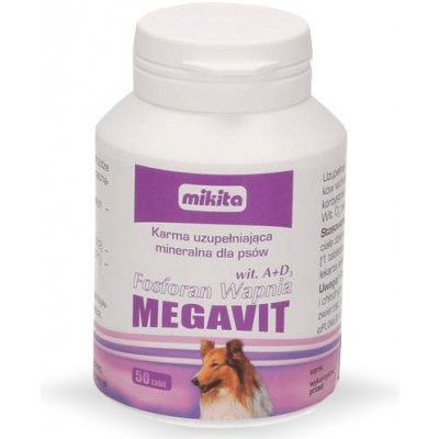 Mikita Megavit vit A + D3 difosforečnan vápenatý vitamíny 50 tbl – Hledejceny.cz