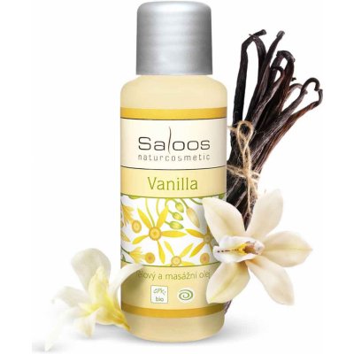 Saloos tělový a masážní olej Vanilla 50 ml – Zboží Mobilmania