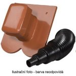 Walther Bobrovka hliníkový komplet odvětrání engoba černá