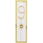 Godan Prskavka ve tvaru čísla 9 zlatá – Zboží Mobilmania