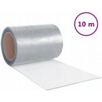 PVC dveřní clona 300 mm x 2,6 mm, průhledná, 10 m – Hledejceny.cz