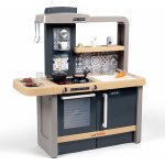 Smoby Kuchyňka elektronická s nastavitelnou výškou Tefal Evolutive New Kitchen se zvukovým sporákem a funkčními spotřebiči a 31 doplňků – Zboží Dáma