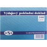 MSK 41 Výdajový pokladní doklad MSK - A6 / nečíslovaný 100 listů NCR – Zboží Živě