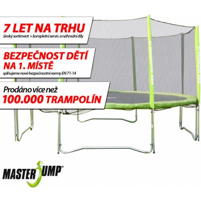 MasterJump 396 cm + ochranná síť – Zboží Mobilmania