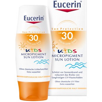 Eucerin Kids mléko na opalování s ochrannými mikropigmenty SPF30 150 ml