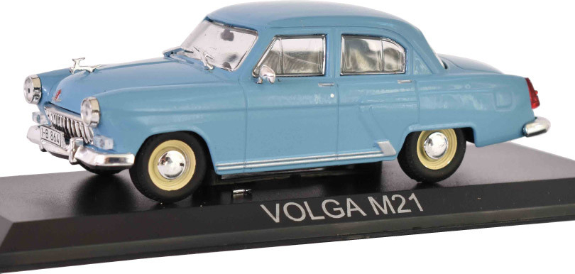 DeAgostini Volga GAZ M21 1956 časopis s modelem 1:43