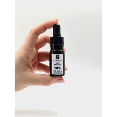Hemnia Full Spectrum CBD olej 10% 1000 mg 10 ml – Hledejceny.cz