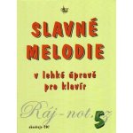 Slavné melodie 5 v lehké úpravě pro klavír + CD 1481074 – Hledejceny.cz