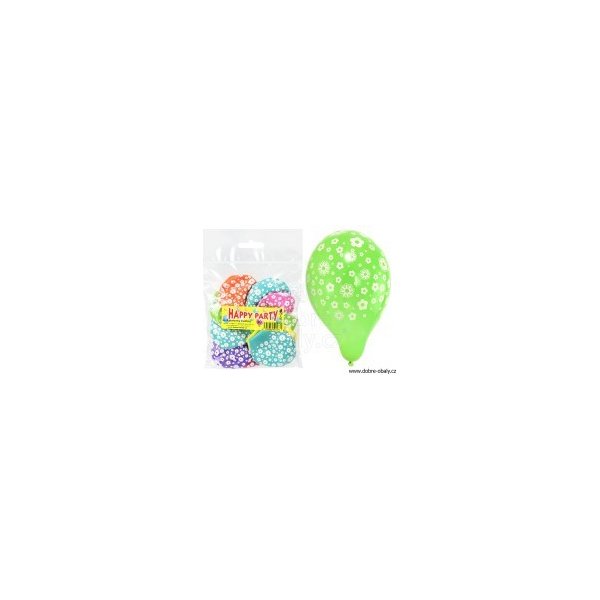 Balónek balónky KVĚTINY Happy-Party