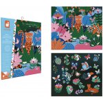 Janod Atelier Kreativní sada Mini Džungle v noci Štrasové kamínky – Hledejceny.cz