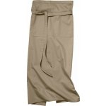 CG Workwear Gastro zástěra Roma odolná proti pomačkání 100 x 100 cm béžová tmavá 100 x 100 cm CGW1260 – Hledejceny.cz