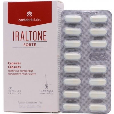 Iraltone Forte kapslí ules doplněk stravy proti vypadávání vlasů 60 ks