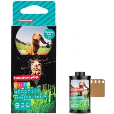 LOMOGRAPHY Color Negative Film 800 ASA, 3ks kinofilmů 800/36 – Zboží Živě