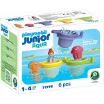 Playmobil 71776 JUNIOR AQUA: Plovoucí kelímky s mořskými zvířátky – Zbozi.Blesk.cz
