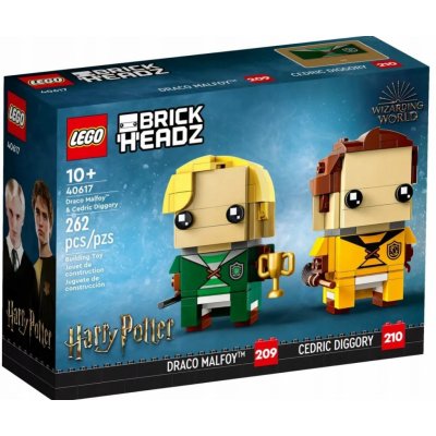 LEGO® BrickHeadz 40617 Draco Malfoy™ a Cedric Diggory – Zboží Mobilmania