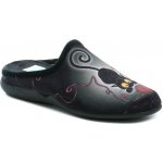 Medi Line 133-025 dámské papuče černé – Zboží Dáma