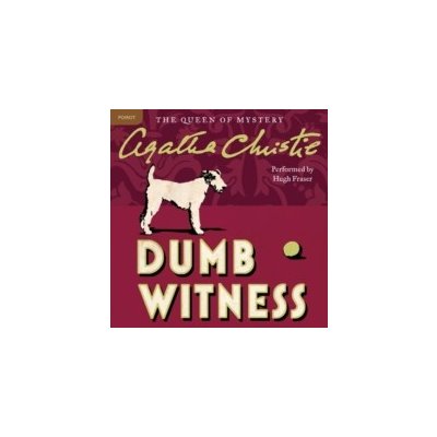 Dumb Witness Christie Agatha, Fraser Hugh – Sleviste.cz