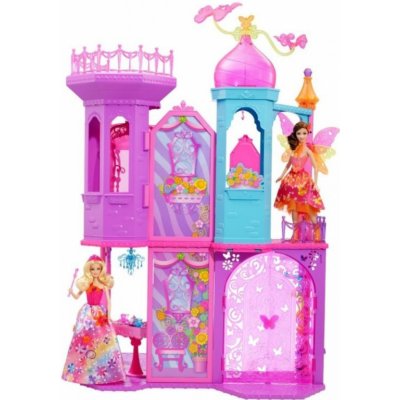 Mattel Barbie Kouzelná dvířka Velký princeznin zámek, BLP42 – Zboží Mobilmania