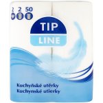 Tip Line Kuchyňské utěrky 2 vrstvy 2 ks – Hledejceny.cz