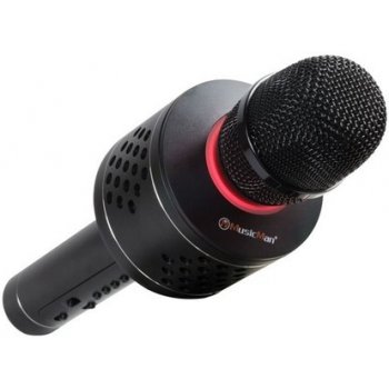 Technaxx PRO bluetooth karaoke mikrofon 2x3W repro LED RGB a funkcí TWS černá BT X35 4686