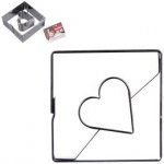 Vykrajovačka nerez/střed ČTVEREC srdíčko - Orion CZ – Zboží Dáma