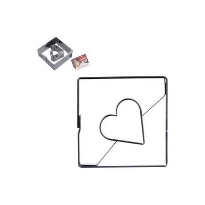 Vykrajovačka nerez/střed ČTVEREC srdíčko - Orion CZ – Zboží Dáma