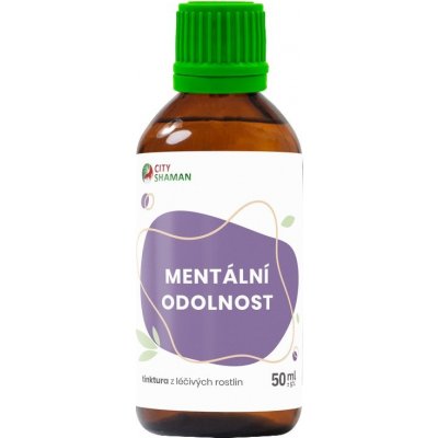 City Shaman Mentální odolnost kapky 50 ml – Hledejceny.cz