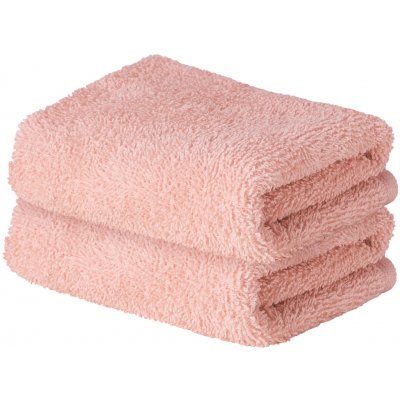 Livarno froté ručník pro hosty 30 x 50 cm 2 kusy světle růžová – Hledejceny.cz
