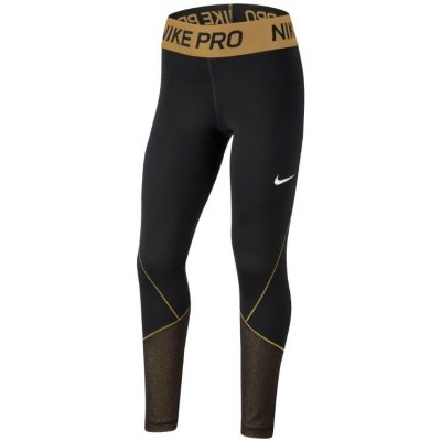 Nike Pro Warm Legging Girl Black