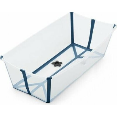 Stokke Flexi Bath X Large vanička Transparent Blue – Sleviste.cz