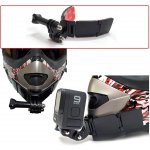 TUYU UPGRADED FRONT HELMET STRAP DRŽÁK NA HELMU GoPro Insta Osmo GPTY70 – Zboží Živě