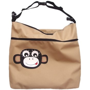 Pinkie béžová Monkey taška