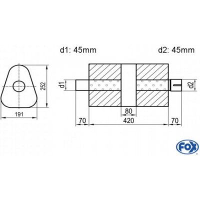 FOX UNI-K72542045s – Hledejceny.cz