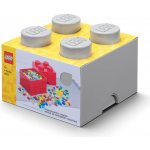 LEGO® úložný box 25 x 25 x 18 cm šedá – Zboží Dáma