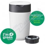 Tommee Tippee Koš na pleny Sangenic Twist & Click bílý EKO – Zboží Dáma